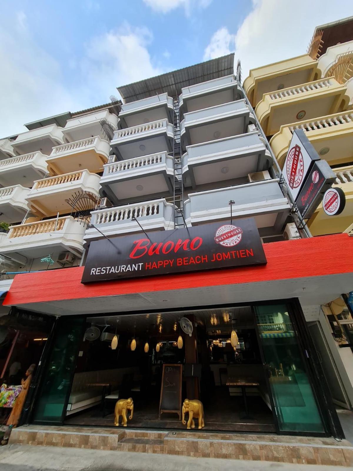 Happy Beach Jomtien Guesthouse Exterior photo